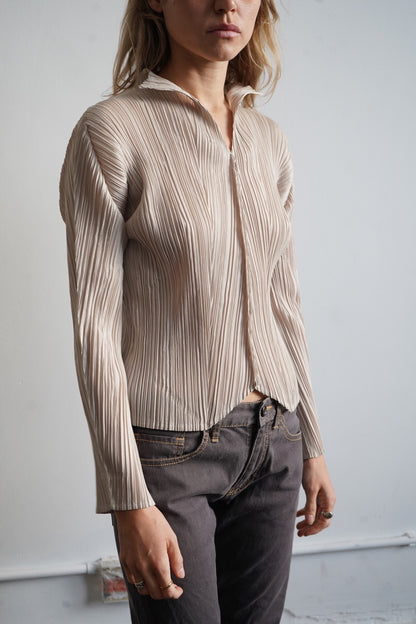 Issey Miyake Pleated Top