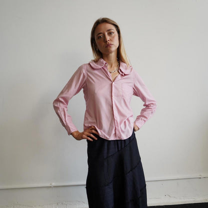 Comme Des garçons pink shirt