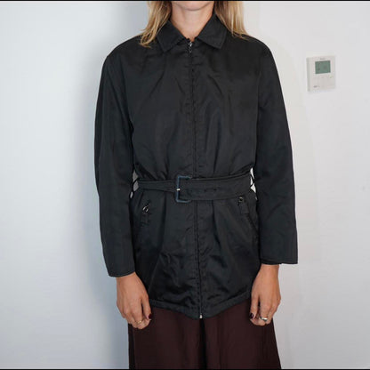 Archive 1990s Prada trench coat with belt