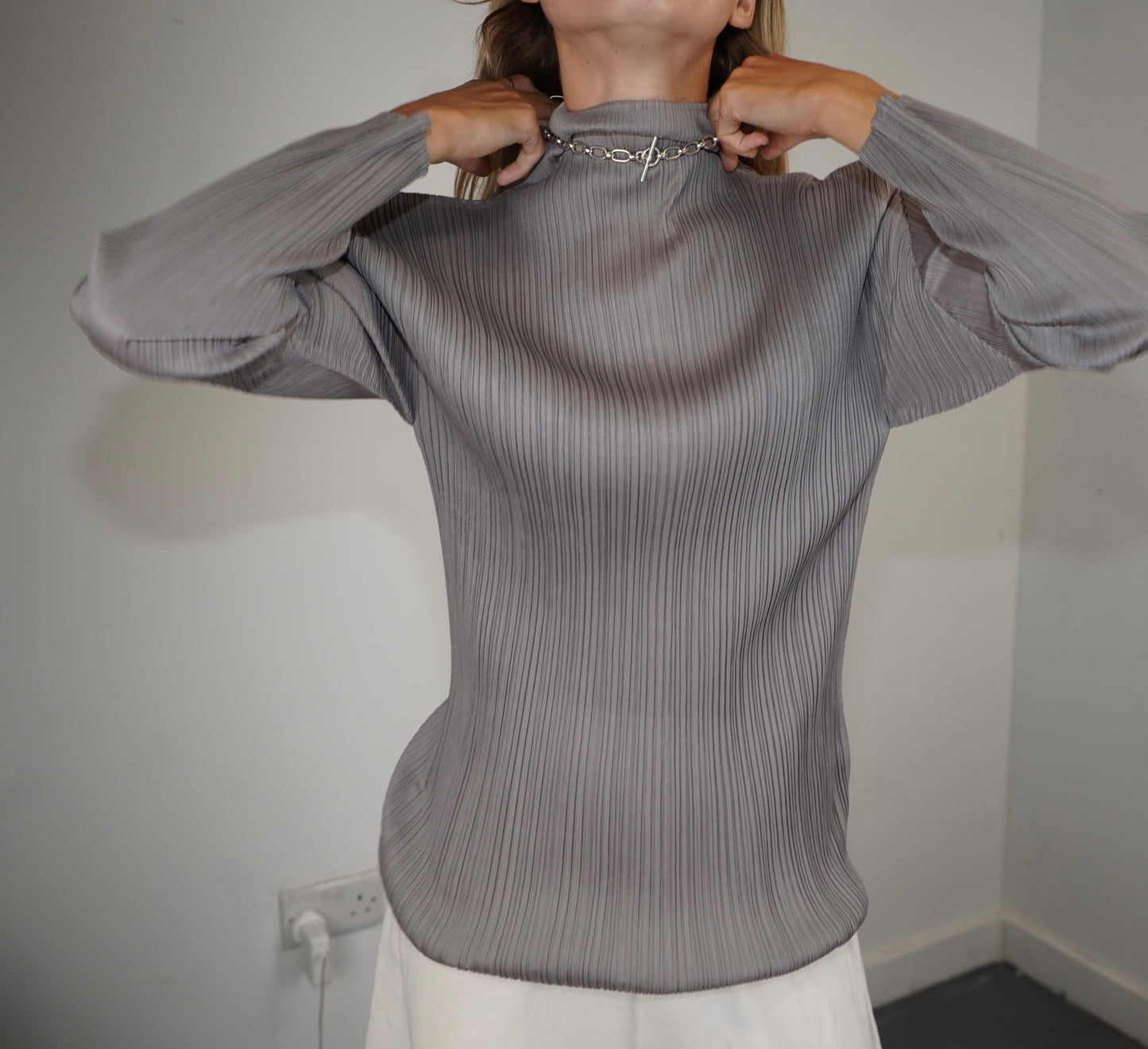 Issey Miyake Long Sleeved Top