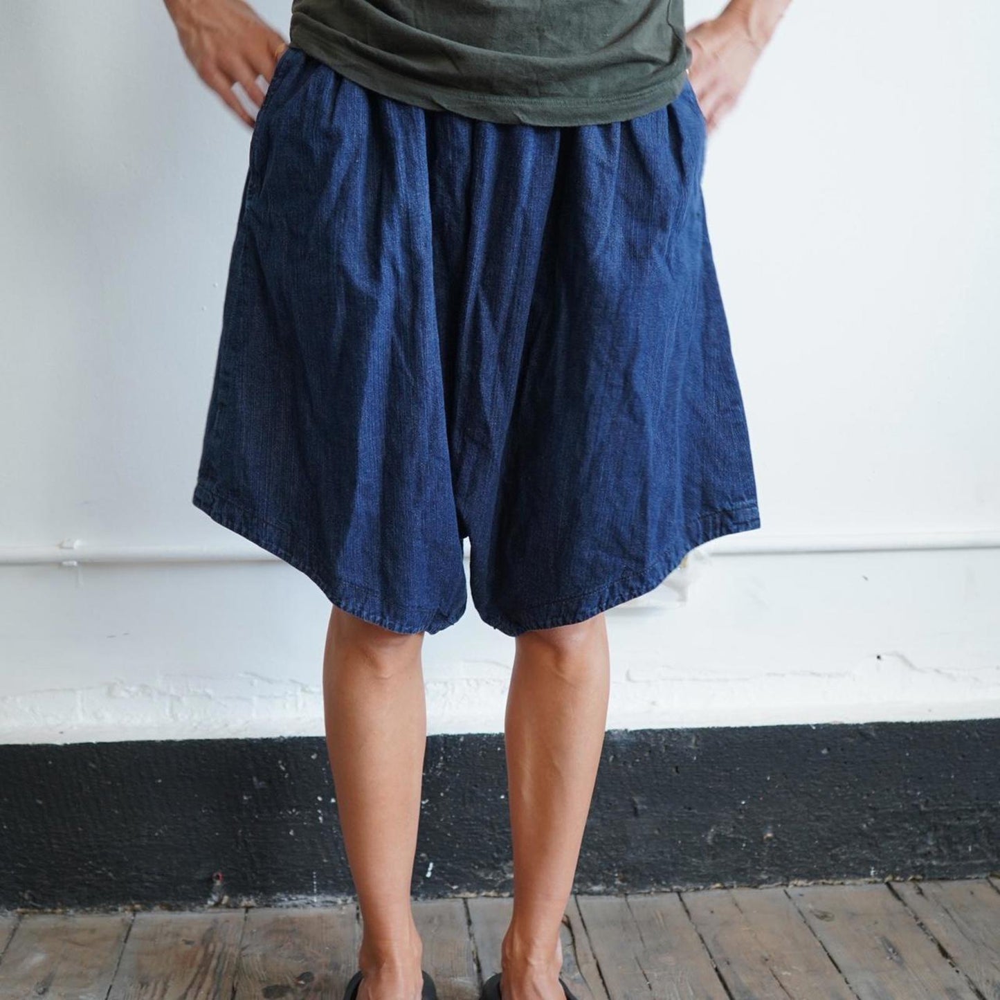Comme Des Garçons Shirt denim shorts