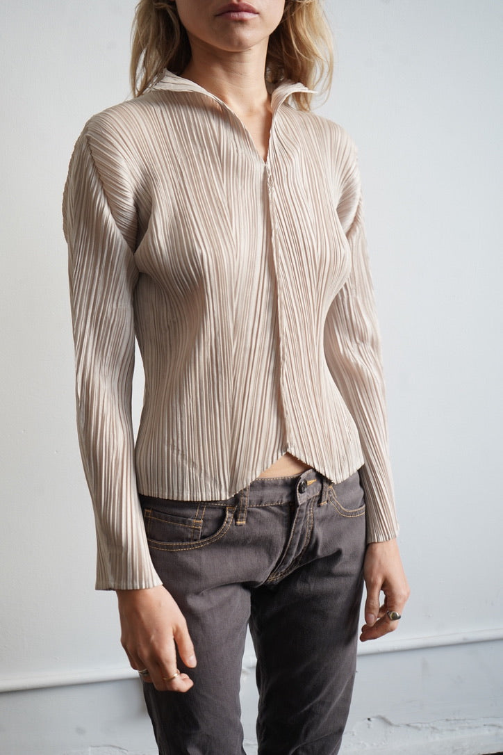 Issey Miyake Pleated Top