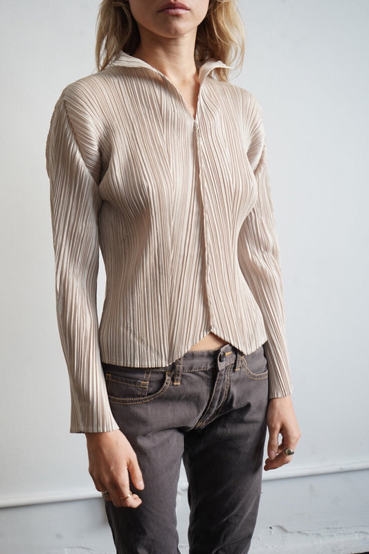 Issey Miyake Pleated Top