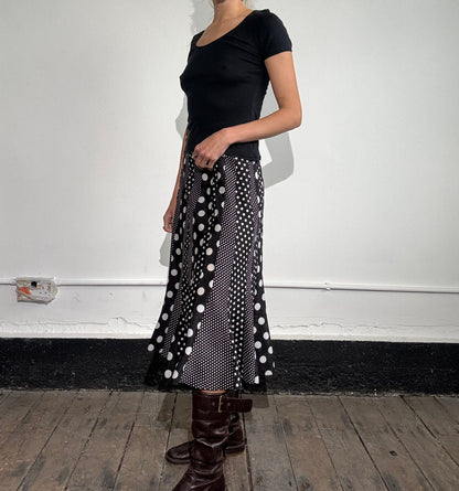 Comme Des Garçons polka skirt