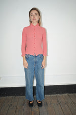Issey Miyake Button Up Blouse