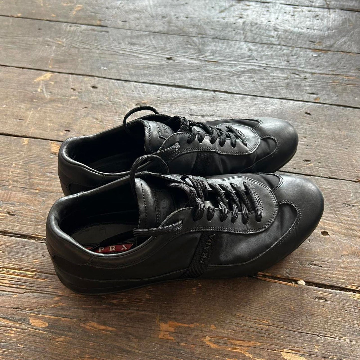 Black Prada trainers