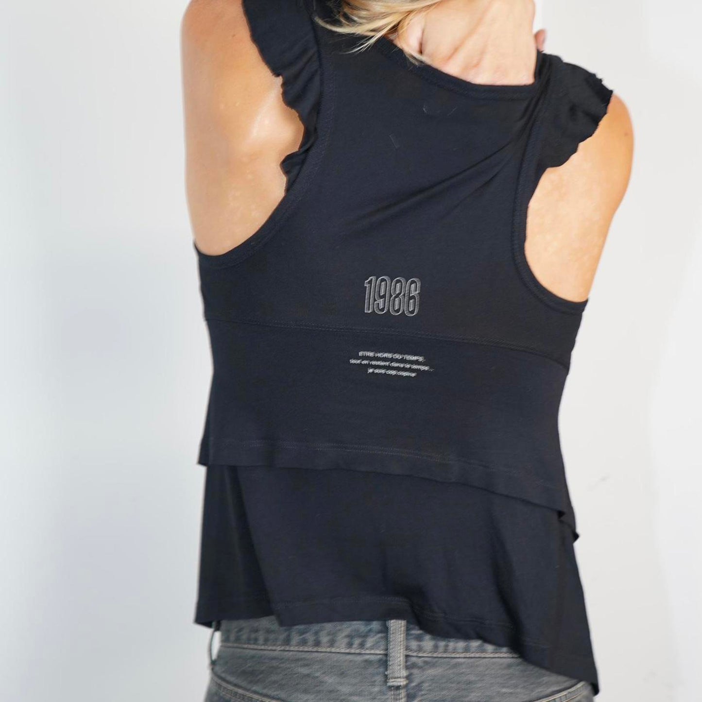 Black Cop Copine vest