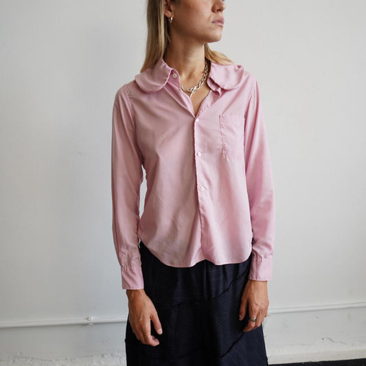 Comme Des garçons pink shirt