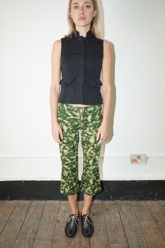 Comme Des Garçons Camo Capris