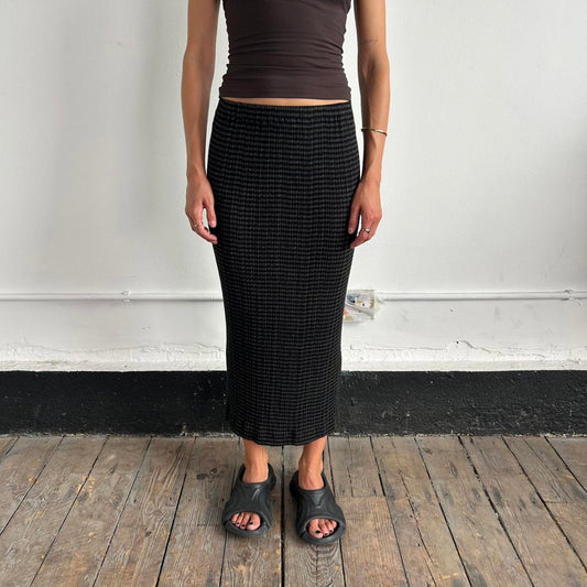 Issey Miyake Permanente Skirt pleated
