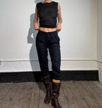 Comme Des Garçons cropped trousers