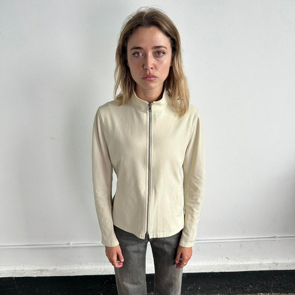 Issey Miyake Fete zip up jacket