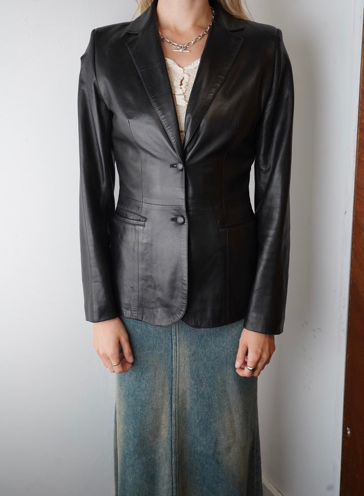Prada leather jacket