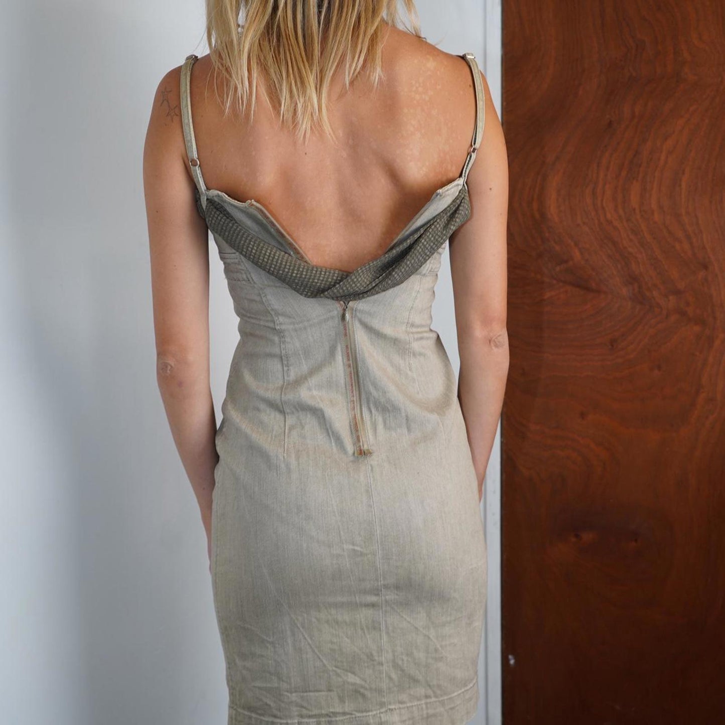 Beige Cop Copine dress