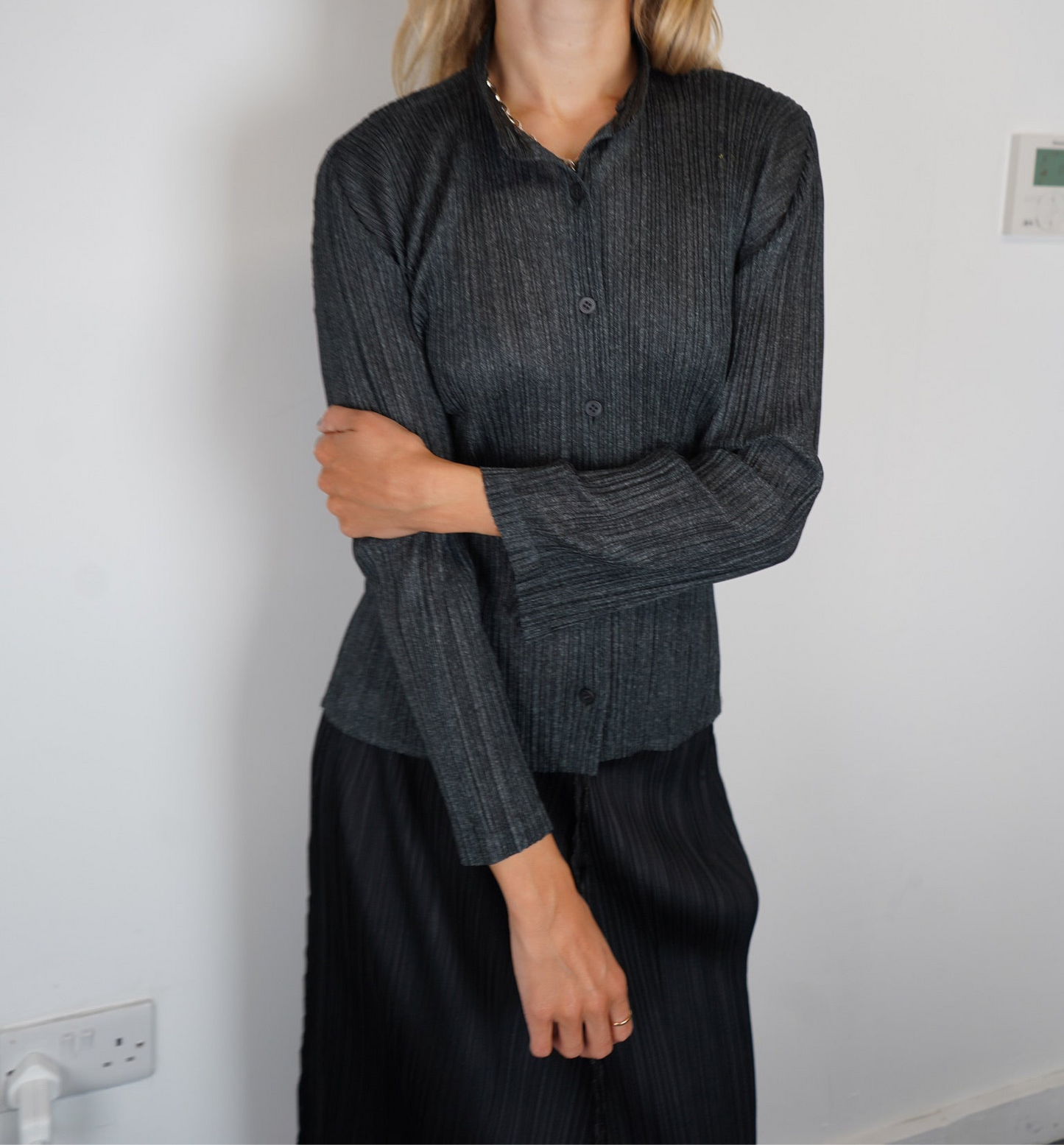 Issey Miyake Button up Blouse