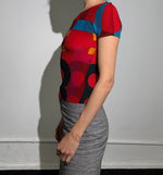 Issey Miyake abstract top