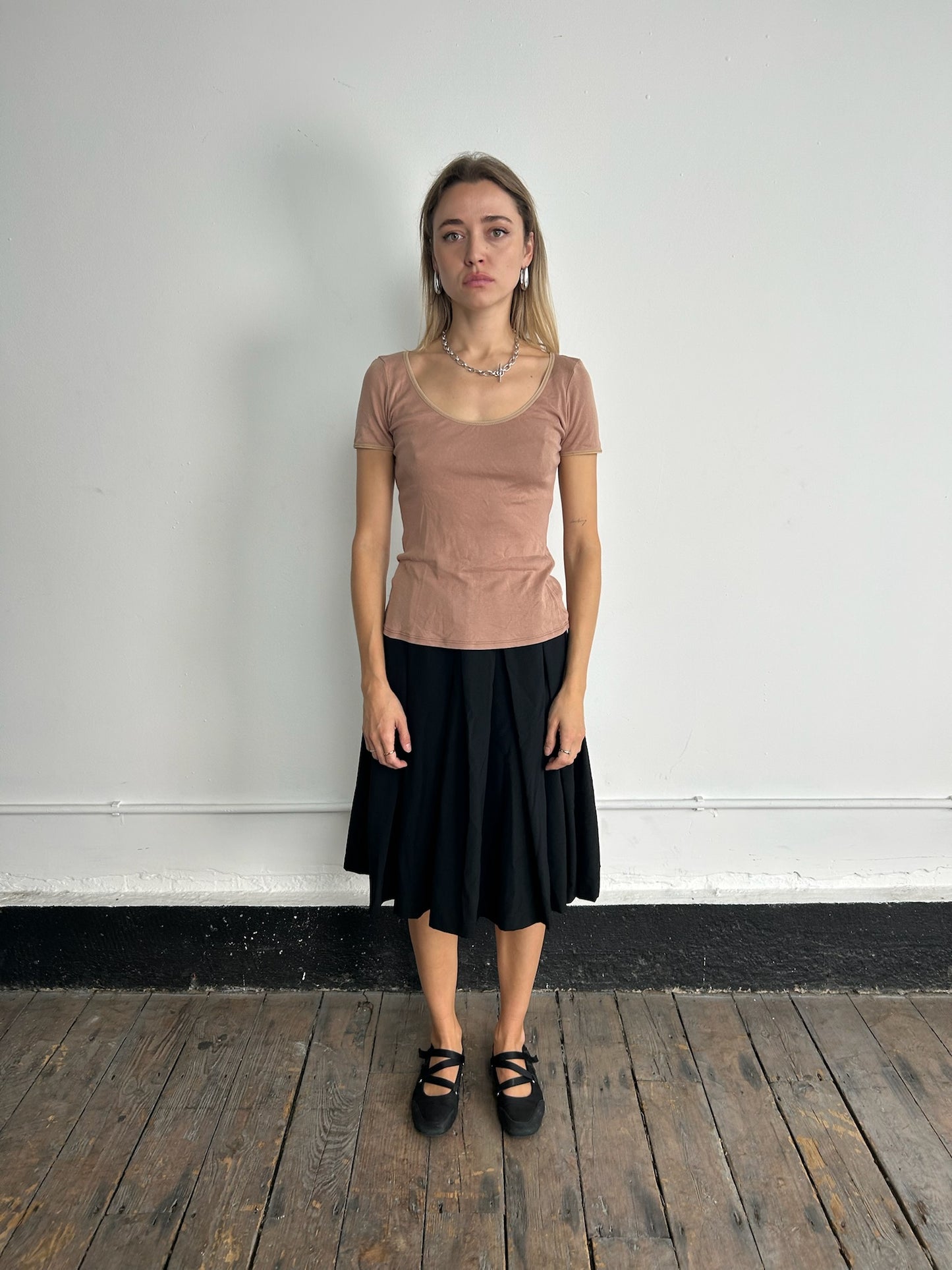 Comme Des Garçons pleated skirt