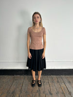 Comme Des Garçons pleated skirt