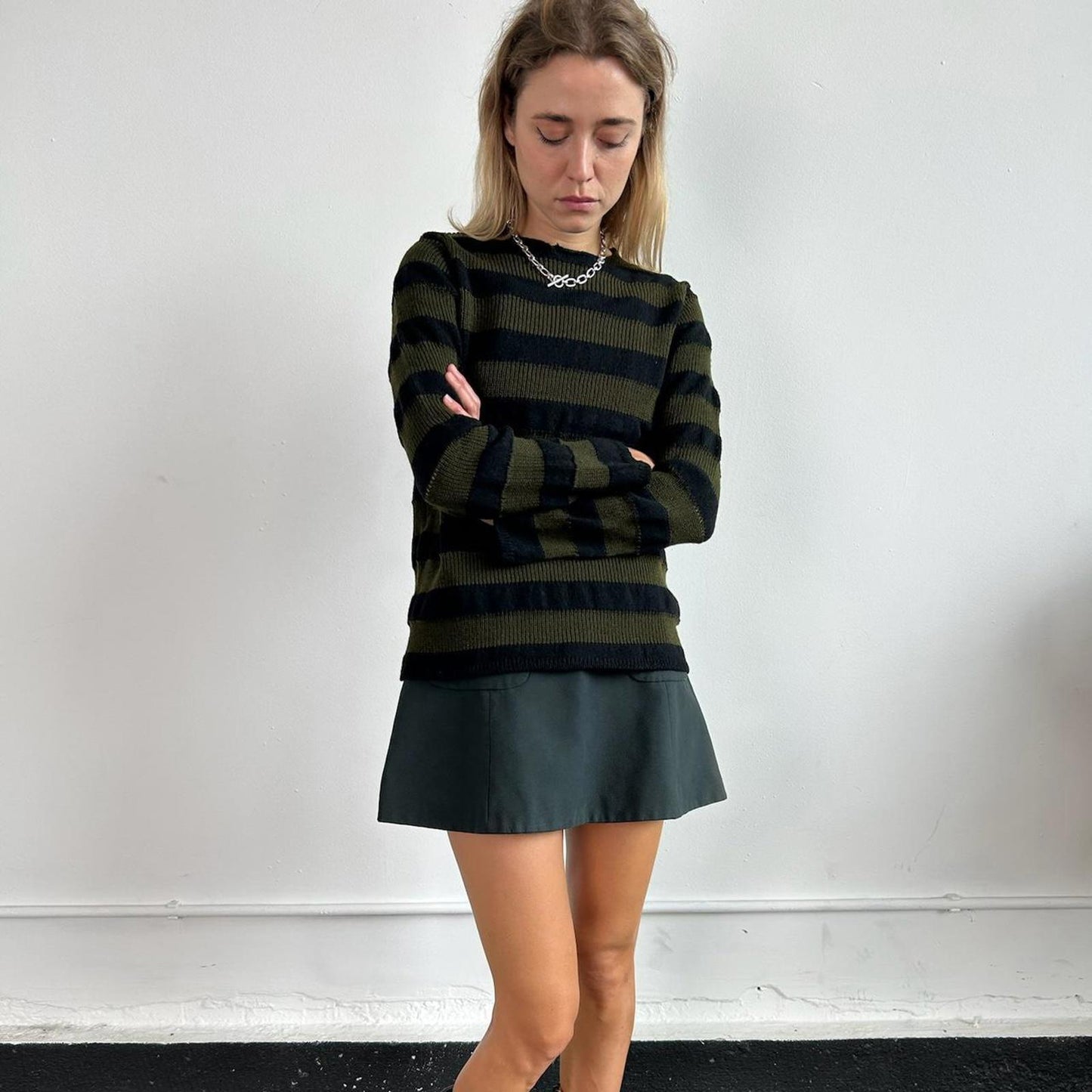 Striped Comme Des Garçons knit jumper - AD2023
