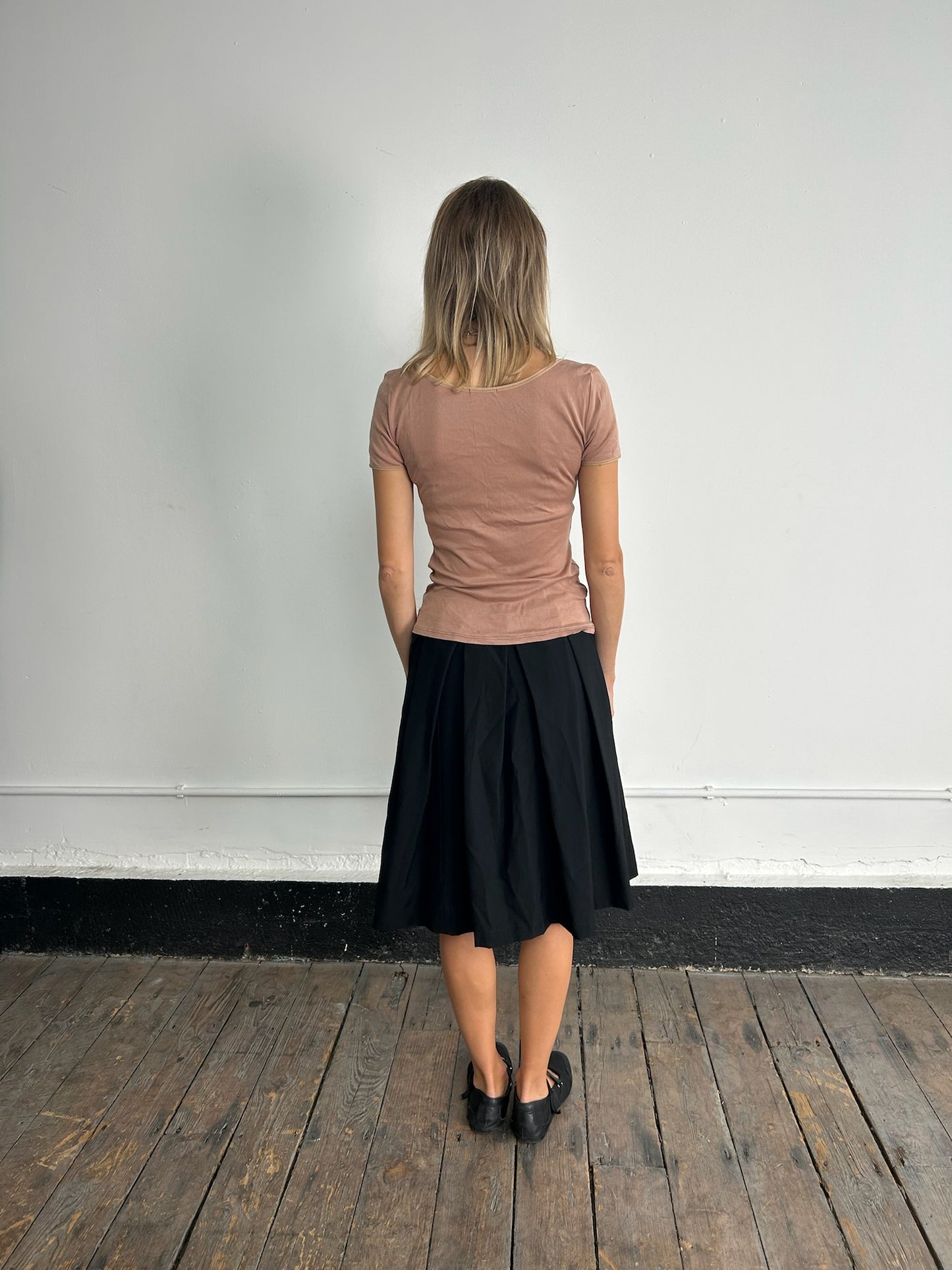 Comme Des Garçons pleated skirt