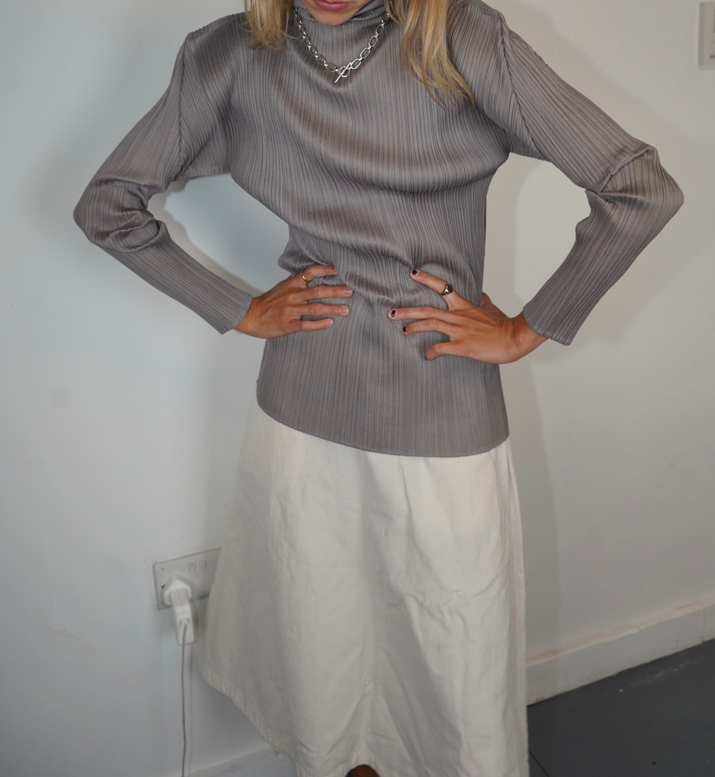 Issey Miyake Long Sleeved Top