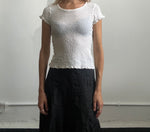 Issey Miyake crinkled blouse