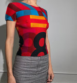 Issey Miyake abstract top