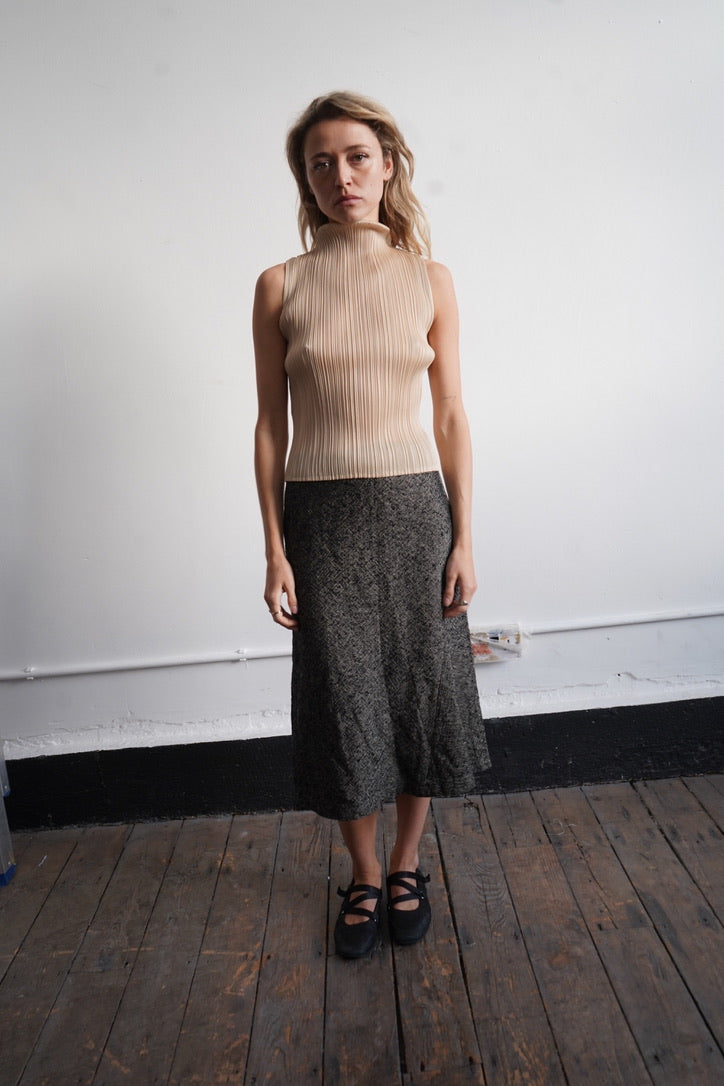 Issey Miyake Beige Vest