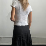 Issey Miyake crinkled blouse