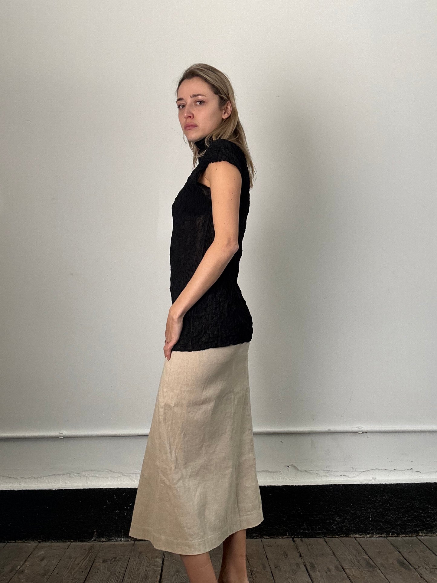 Issey Miyake Sleeveless Blouse