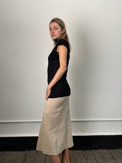 Issey Miyake Sleeveless Blouse