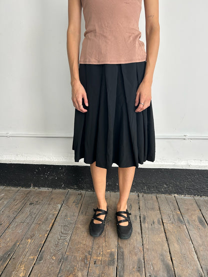 Comme Des Garçons pleated skirt