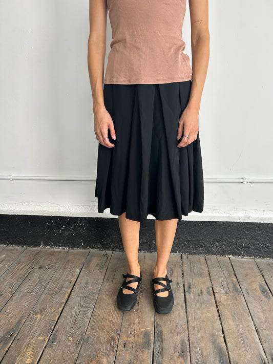 Comme Des Garçons pleated skirt