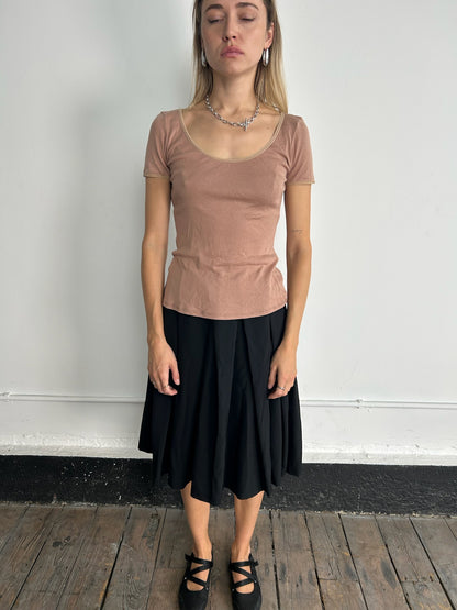 Comme Des Garçons pleated skirt