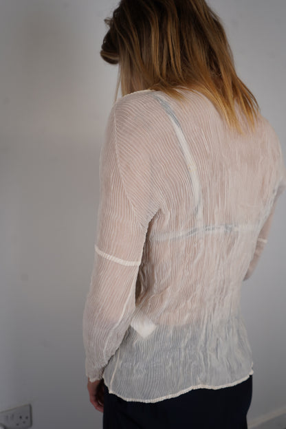 Issey Miyake Long Sleeved Top