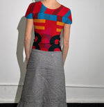 Issey Miyake abstract top