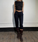 Comme Des Garçons cropped trousers