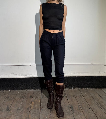 Comme Des Garçons cropped trousers