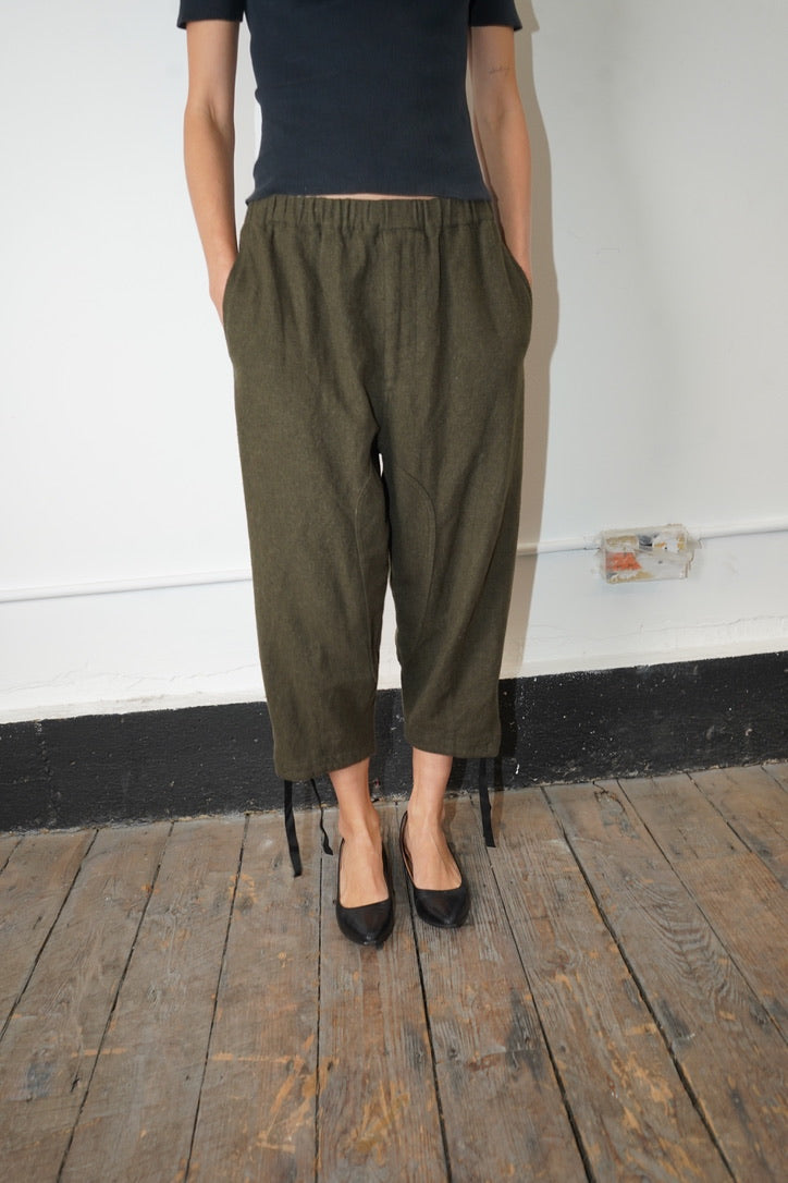 Comme Des Garçons Cropped Trousers