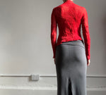 Issey Miyake crinkled blouse