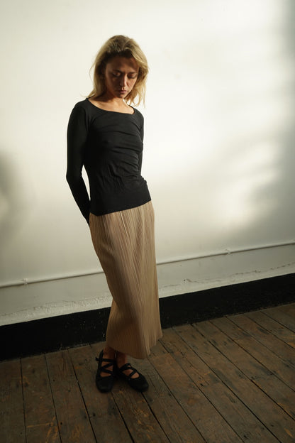 Issey Miyake Pleated Skirt