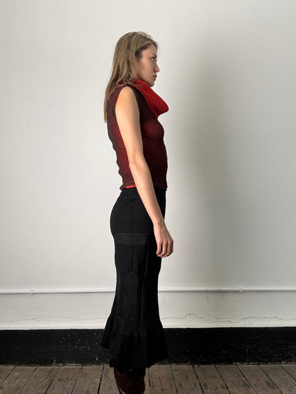 Issey Miyake Roll Neck Blouse