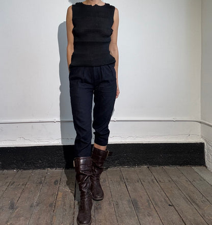 Comme Des Garçons cropped trousers