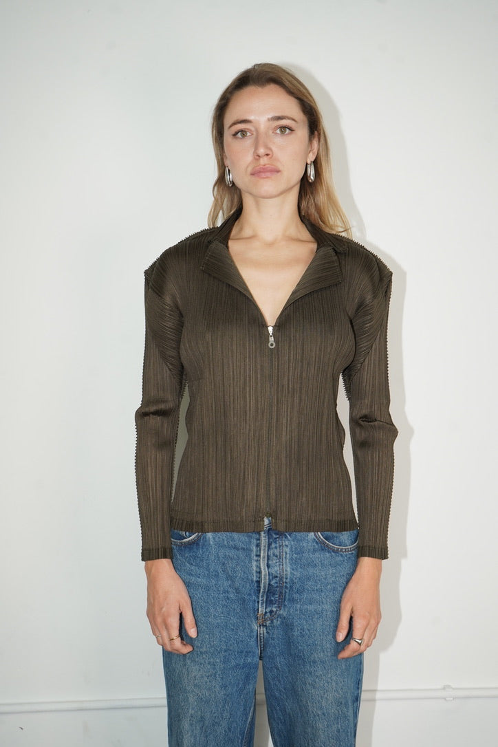 Issey Miyake Pleated Jacket