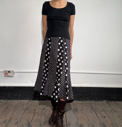 Comme Des Garçons polka skirt
