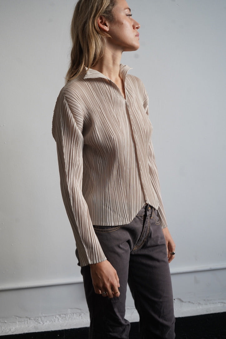 Issey Miyake Pleated Top