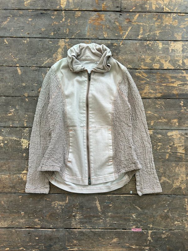 Issey Miyake crinkled jacket