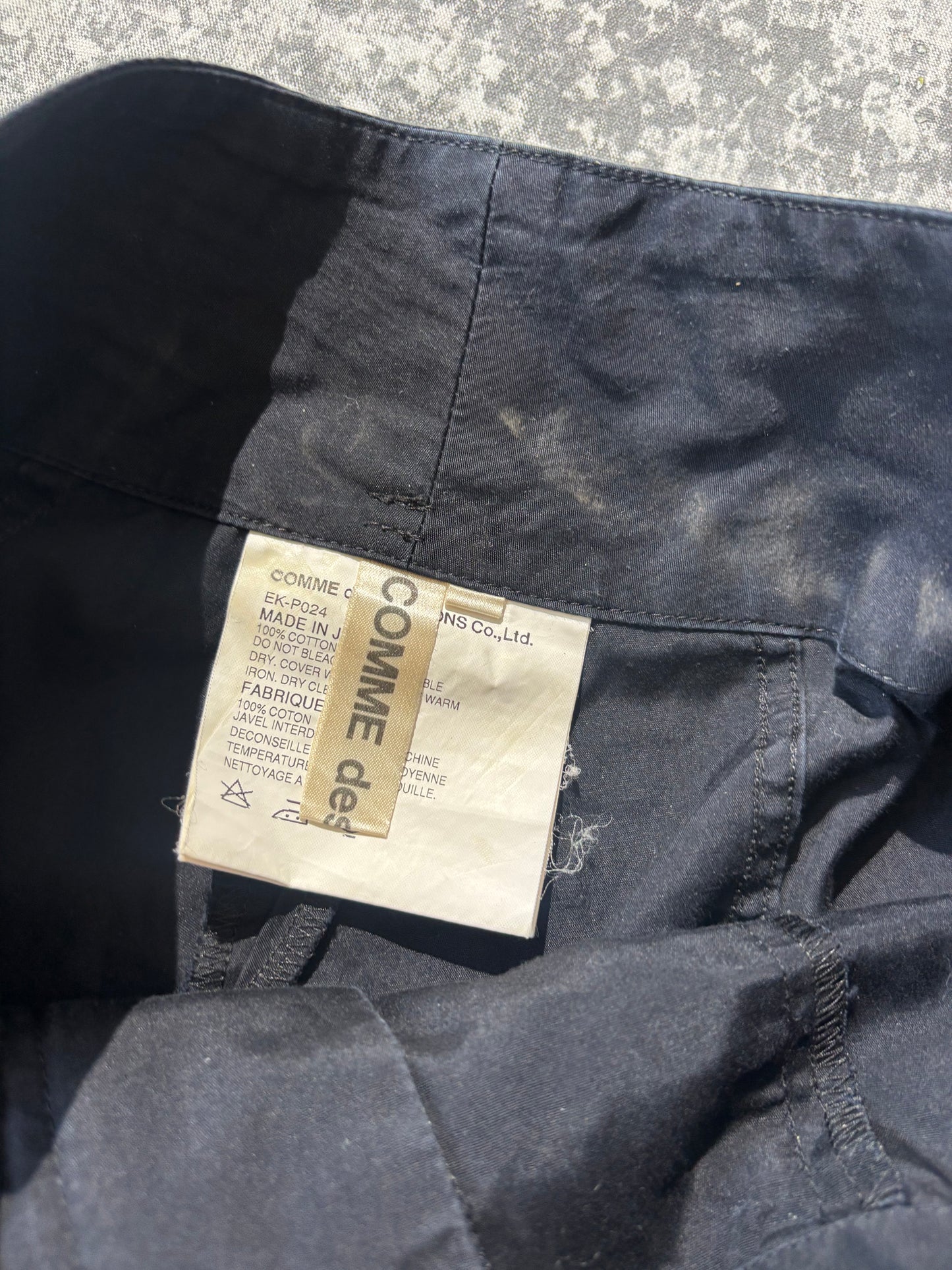 Comme Des Garçons trousers