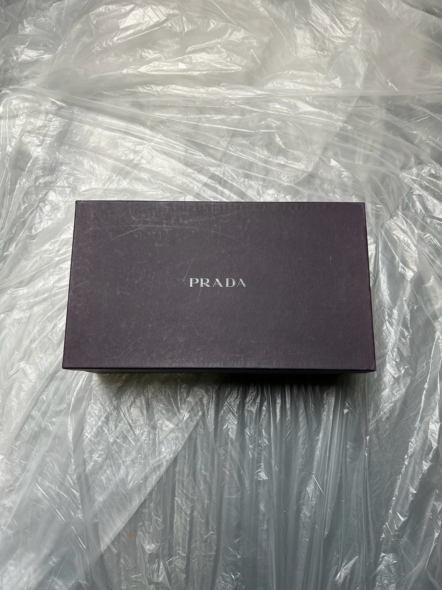 Prada Silver Heels