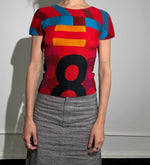 Issey Miyake abstract top